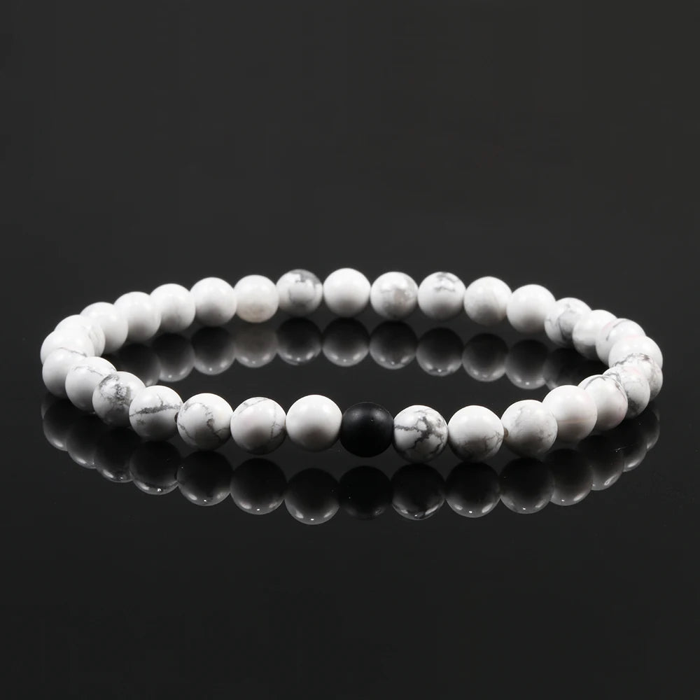 Green Malachite Stone Lava Bracelet